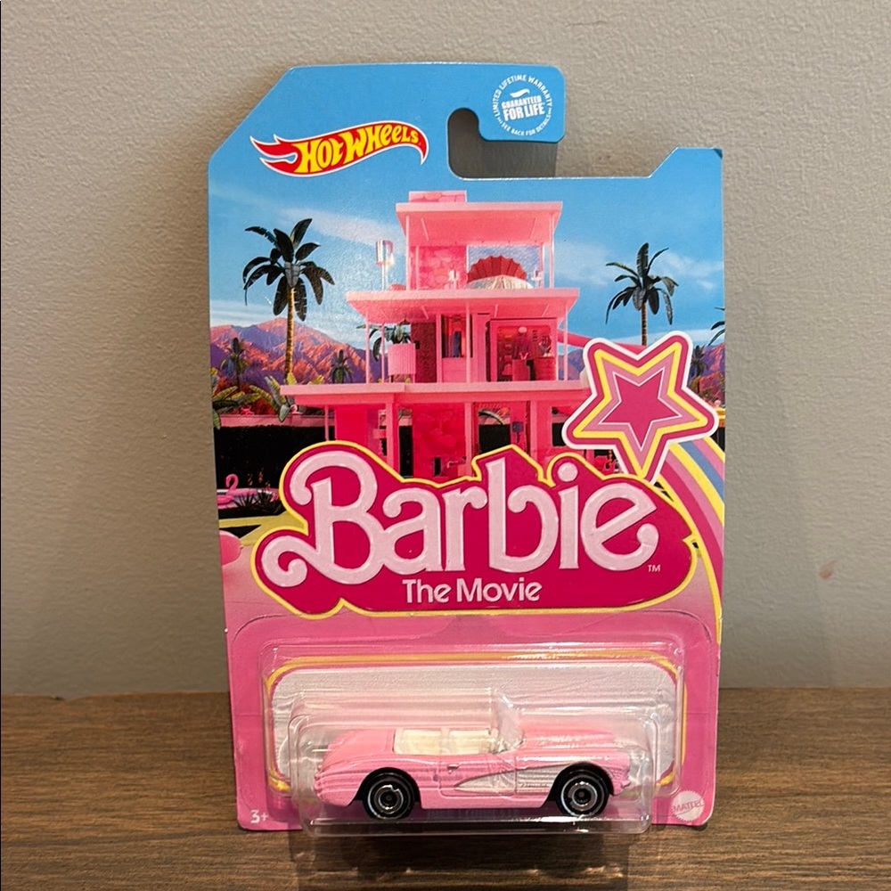 Hot Wheels Barbie The Movie Pink Convertible